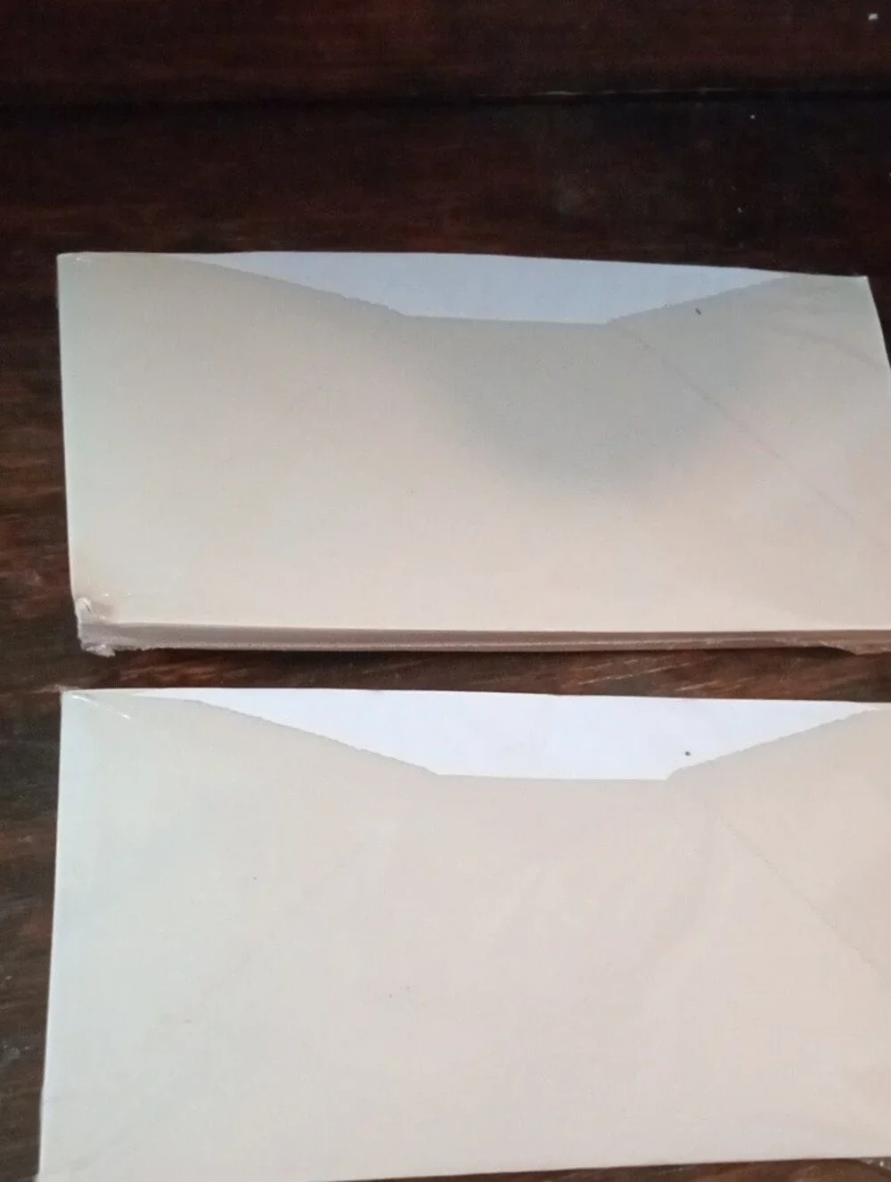 2 Sets of Original Crown Mill Finest Qualkty Cream Laid Envelopes #401